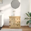 Miniatyrbilde 4 av 11: vidaXL Skjenk Corona 87x40x76 cm heltre furu