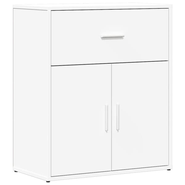 vidaXL skænke 2 stk. 60x31x70 cm konstrueret træ hvid