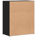 Pikkukuva 6 / 11: vidaXL Senkit 2 kpl musta 60x31x70 cm tekninen puu