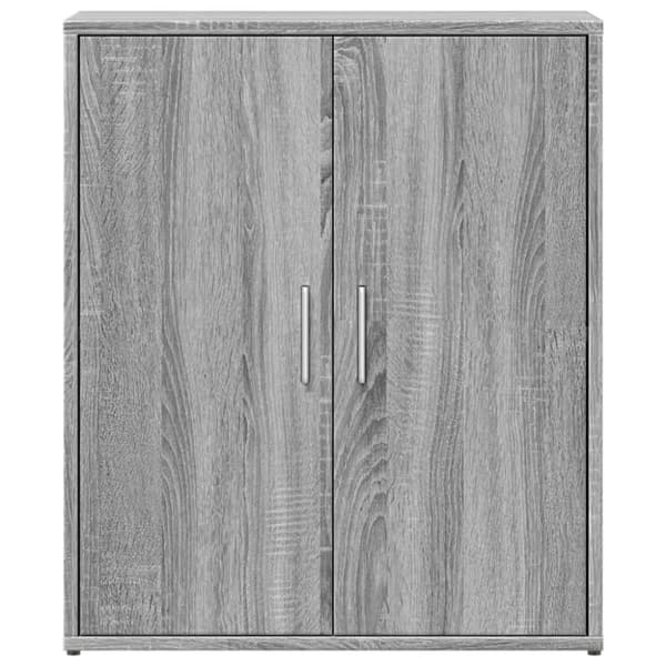 vidaXL Senkit 2 kpl harmaa Sonoma 60x31x70 cm tekninen puu