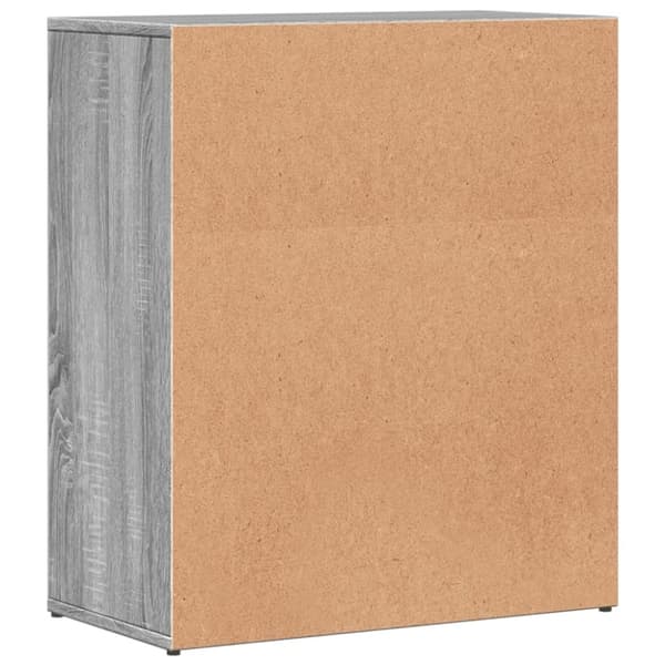 vidaXL Senkit 2 kpl harmaa Sonoma 60x31x70 cm tekninen puu