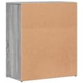 Pikkukuva 6 / 11: vidaXL Senkit 2 kpl harmaa Sonoma 60x31x70 cm tekninen puu