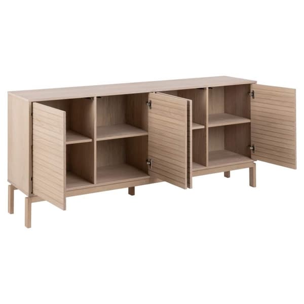 Linley skænk 4 låger eg finer.