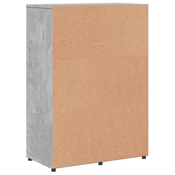vidaXL kommoder 2 stk. 60x31x84 cm konstrueret træ betongrå