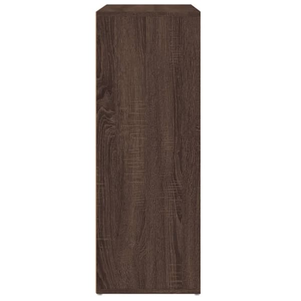 vidaXL Senkit 2 kpl ruskea tammi 60x31x84 cm tekninen puu