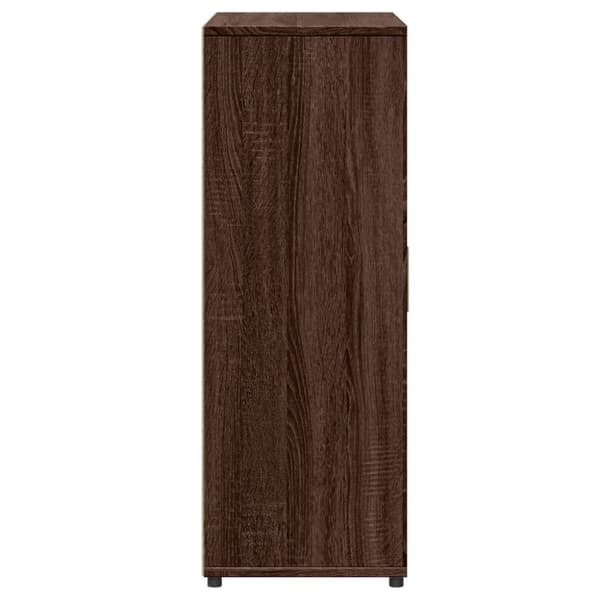 vidaXL kommoder 2 stk. 60x31x84 cm konstrueret træ brun egetræsfarve