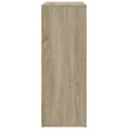 Miniatyrbilde 5 av 11: vidaXL Skjenker 2 stk sonoma eik 60x31x84 cm konstruert tre