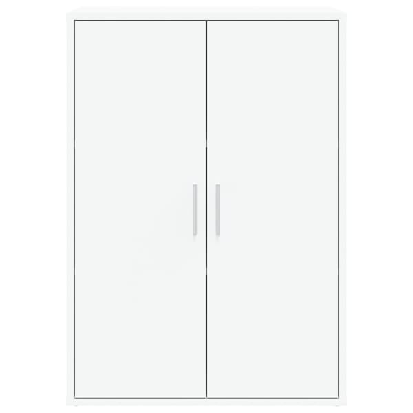 vidaXL kommoder 2 stk.. 60x31x84 cm konstrueret træ hvid
