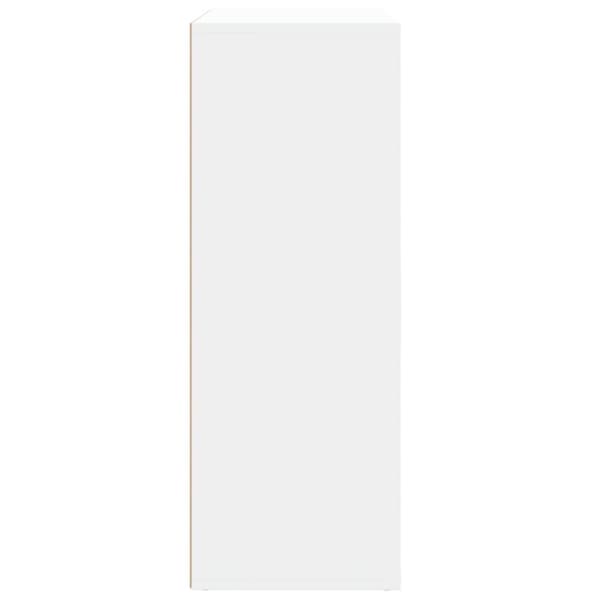 vidaXL kommoder 2 stk.. 60x31x84 cm konstrueret træ hvid