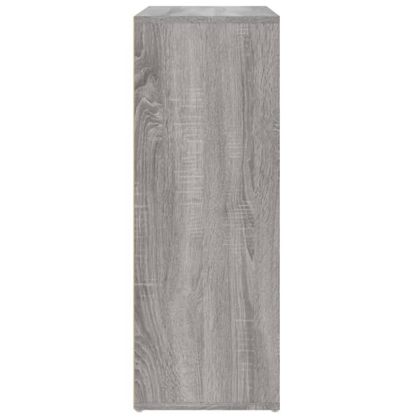 vidaXL kommoder 2 stk. 60x31x84 cm konstrueret træ grå sonoma-eg
