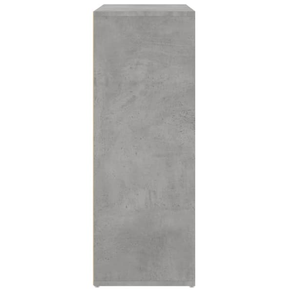 vidaXL Senkit 2 kpl betoninharmaa 60x31x84 cm tekninen puu