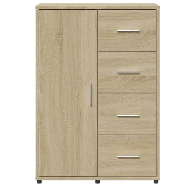 vidaXL Skjenker 2 stk sonoma eik 60x31x84 cm konstruert tre