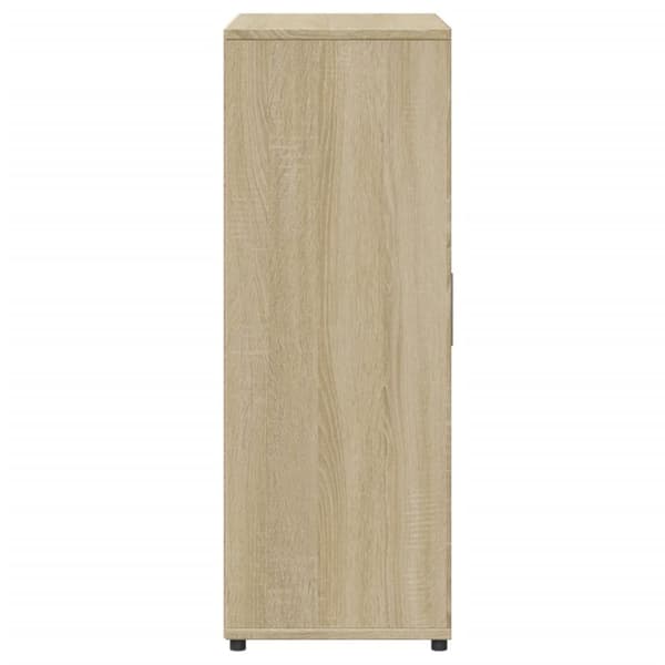 vidaXL Skjenker 2 stk sonoma eik 60x31x84 cm konstruert tre