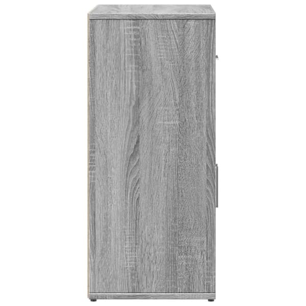 vidaXL skænke 2 stk. 60x31x70 cm konstrueret træ grå sonoma-eg