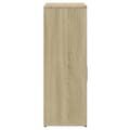 Miniatyrbilde 5 av 11: vidaXL Skjenker 2 sonoma eik 60x30x84 cm konstruert tre