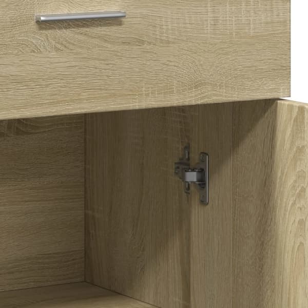 vidaXL Senkit 2 kpl Sonoma-tammi 60x30x84 cm tekninen puu