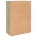 Pikkukuva 6 / 11: vidaXL Senkit 2 kpl Sonoma-tammi 60x31x84 cm tekninen puu