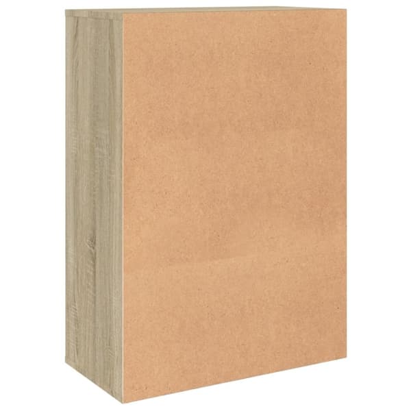 vidaXL Skänkar 2 st sonoma-ek 60x31x84 cm konstruerat trä