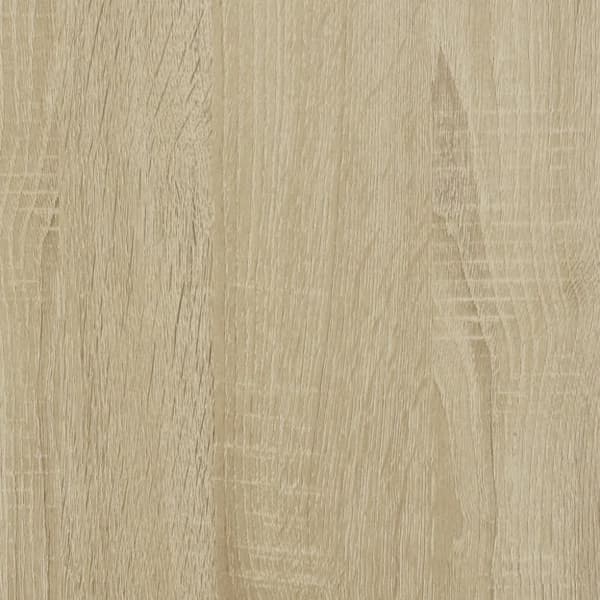 vidaXL Skänkar 2 st sonoma-ek 60x31x84 cm konstruerat trä