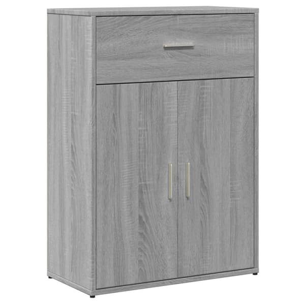 vidaXL Senkit 2 kpl harmaa Sonoma 60x30x84 cm tekninen puu