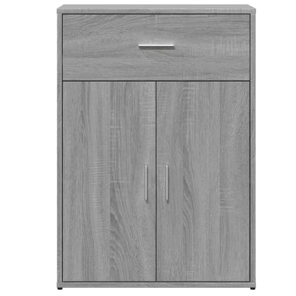 vidaXL Senkit 2 kpl harmaa Sonoma 60x30x84 cm tekninen puu