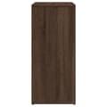 Pikkukuva 5 / 11: vidaXL Senkit 2 kpl ruskea tammi 60x31x70 cm tekninen puu