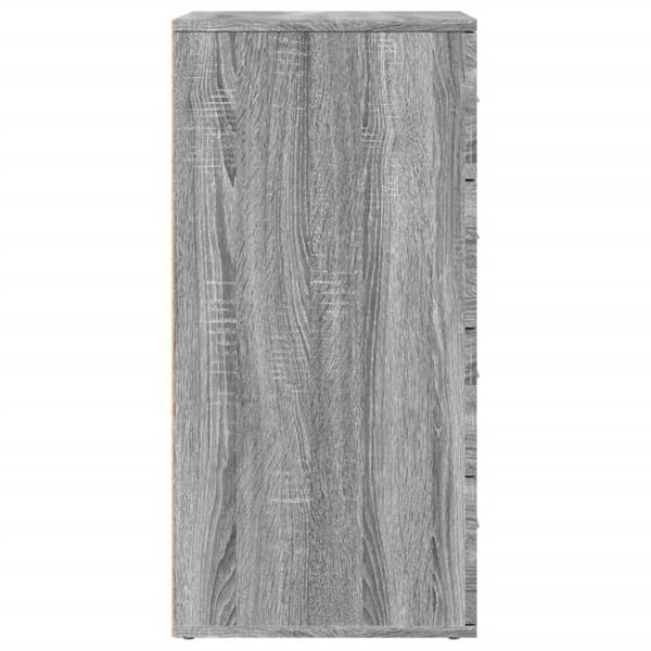 vidaXL Senkit 2 kpl harmaa Sonoma 60x39x80 cm tekninen puu