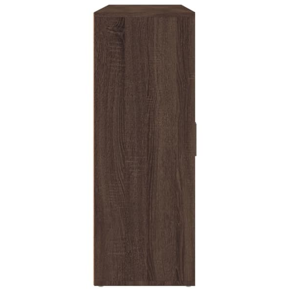 vidaXL Senkit 3 kpl ruskea tammi 60x31x84 cm tekninen puu