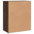 Pikkukuva 6 / 11: vidaXL Senkit 2 kpl ruskea tammi 60x31x70 cm tekninen puu