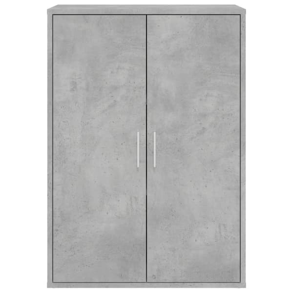 vidaXL kommoder 2 stk. 60x31x84 cm konstrueret træ betongrå