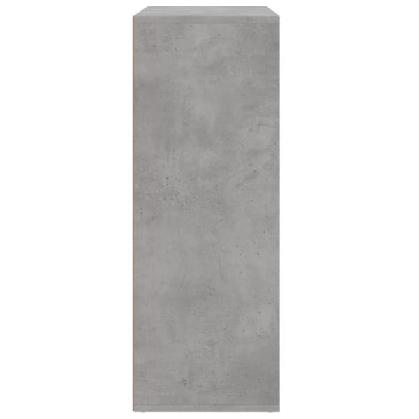 vidaXL kommoder 2 stk. 60x31x84 cm konstrueret træ betongrå