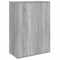 Pikkukuva 3 / 11: vidaXL Senkit 2 kpl harmaa Sonoma 60x31x84 cm tekninen puu