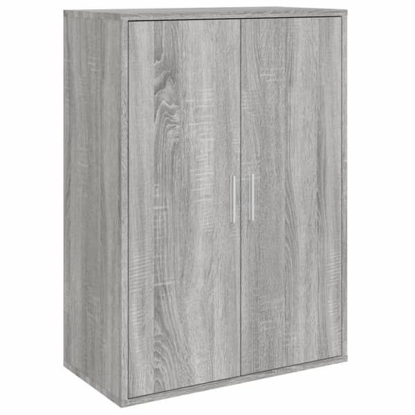 vidaXL Senkit 2 kpl harmaa Sonoma 60x31x84 cm tekninen puu