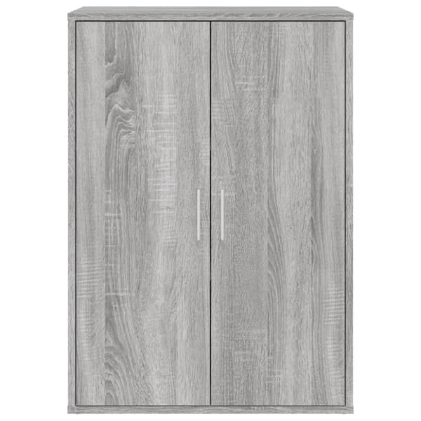 vidaXL Senkit 2 kpl harmaa Sonoma 60x31x84 cm tekninen puu