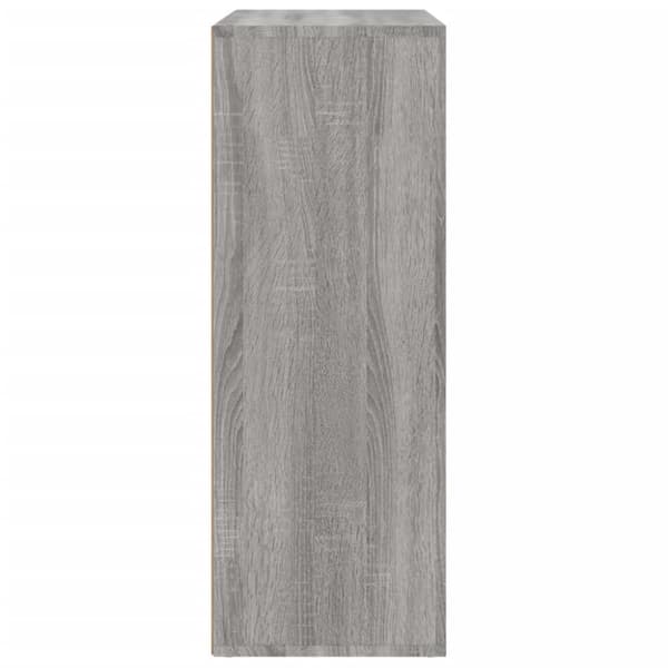 vidaXL Senkit 2 kpl harmaa Sonoma 60x31x84 cm tekninen puu