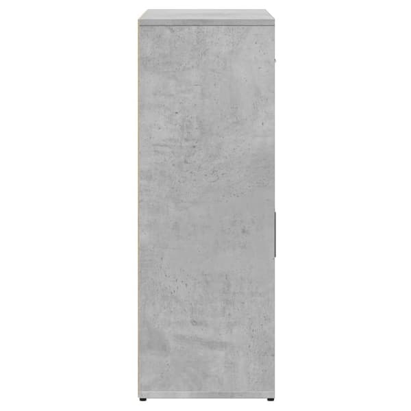 vidaXL Senkit 2 kpl betoninharmaa 60x30x84 cm tekninen puu