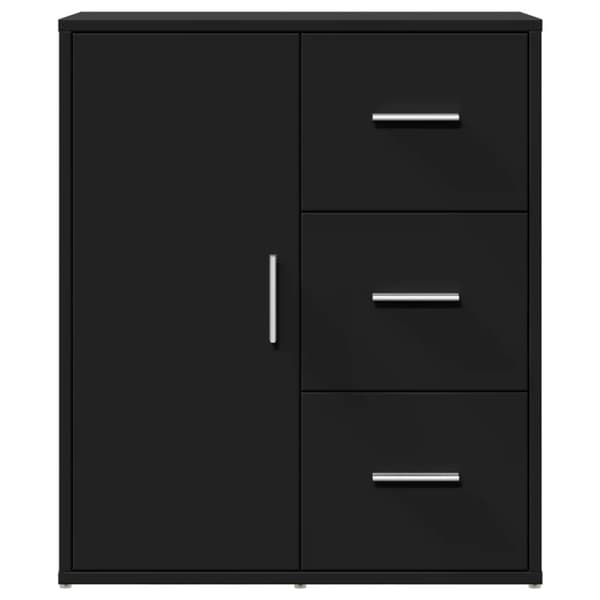 vidaXL Senkit 2 kpl musta 60x31x70 cm tekninen puu