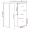 Pikkukuva 10 / 11: vidaXL Senkit 2 kpl musta 60x31x70 cm tekninen puu