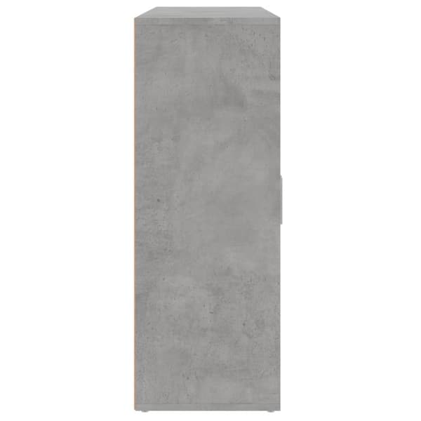 vidaXL Senkit 3 kpl betoninharmaa 60x31x84 cm tekninen puu