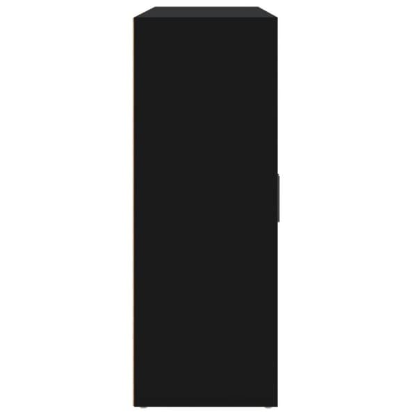 vidaXL kommoder 3 stk. 60x31x84 cm konstrueret træ sort