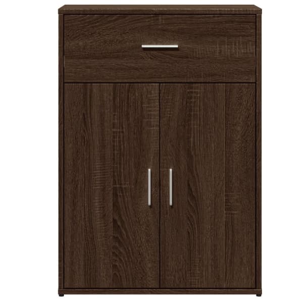 vidaXL Senkit 2 kpl ruskea tammi 60x30x84 cm tekninen puu