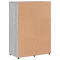 Pikkukuva 7 / 11: vidaXL Senkit 2 kpl harmaa Sonoma 60x31x84 cm tekninen puu