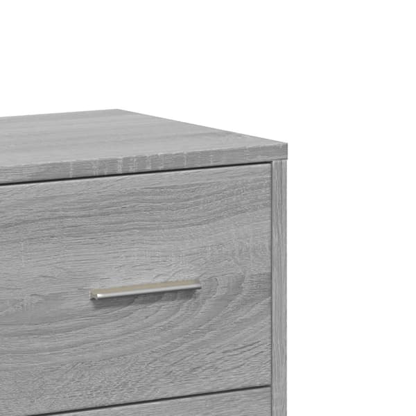 vidaXL Senkit 2 kpl harmaa Sonoma 60x31x84 cm tekninen puu