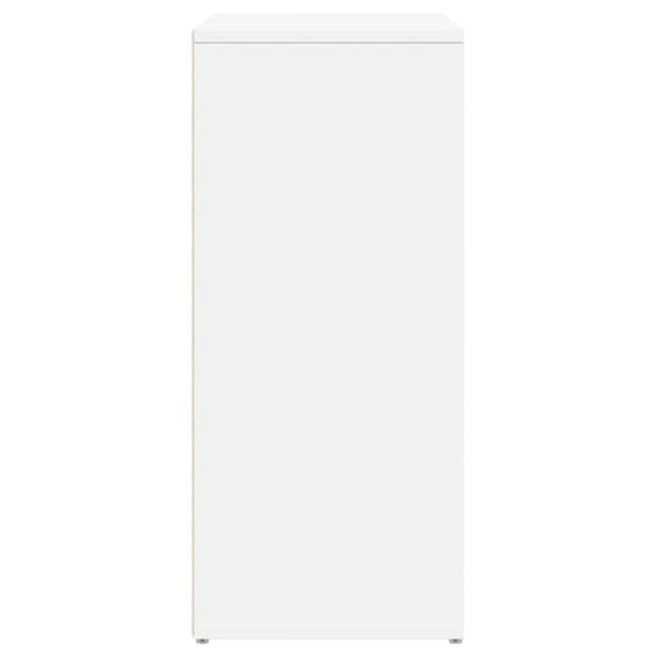 vidaXL skænke 2 stk. 60x31x70 cm konstrueret træ hvid