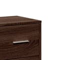 Miniatyrbilde 7 av 11: vidaXL Skjenk brun eik 60x31x84 cm konstruert tre