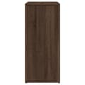Pikkukuva 5 / 11: vidaXL Senkki ruskea tammi 60x31x70 cm tekninen puu