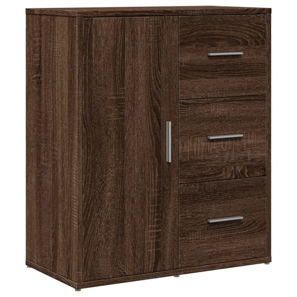 vidaXL Senkki ruskea tammi 60x31x70 cm tekninen puu