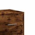 Miniatyrbilde 8 av 11: vidaXL Skjenk røkt eik 60x31x84 cm konstruert tre