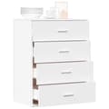 Miniatyrbilde 3 av 11: vidaXL Skjenk hvit 60x39x80 cm konstruert tre