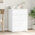 Miniatyrbilde 2 av 11: vidaXL Skjenk hvit 60x39x80 cm konstruert tre